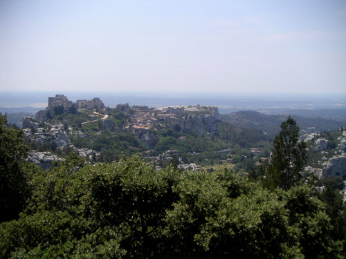 Les Baux de Provence - Panoramaansicht