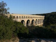 Am Pont du Gard
