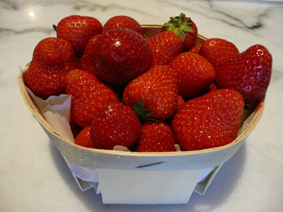 Erdbeeren aus Frankreich